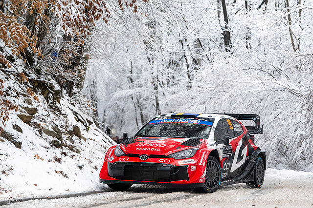 Solberg, en la nieve.