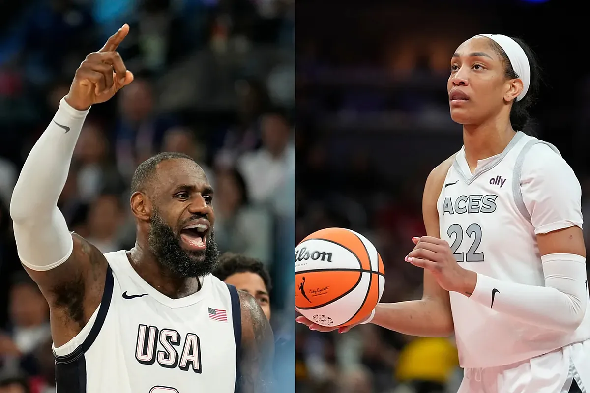 LeBron James' daughter Zhuri finds in A'ja Wilson the inspiration that Michael Jordan gave her father