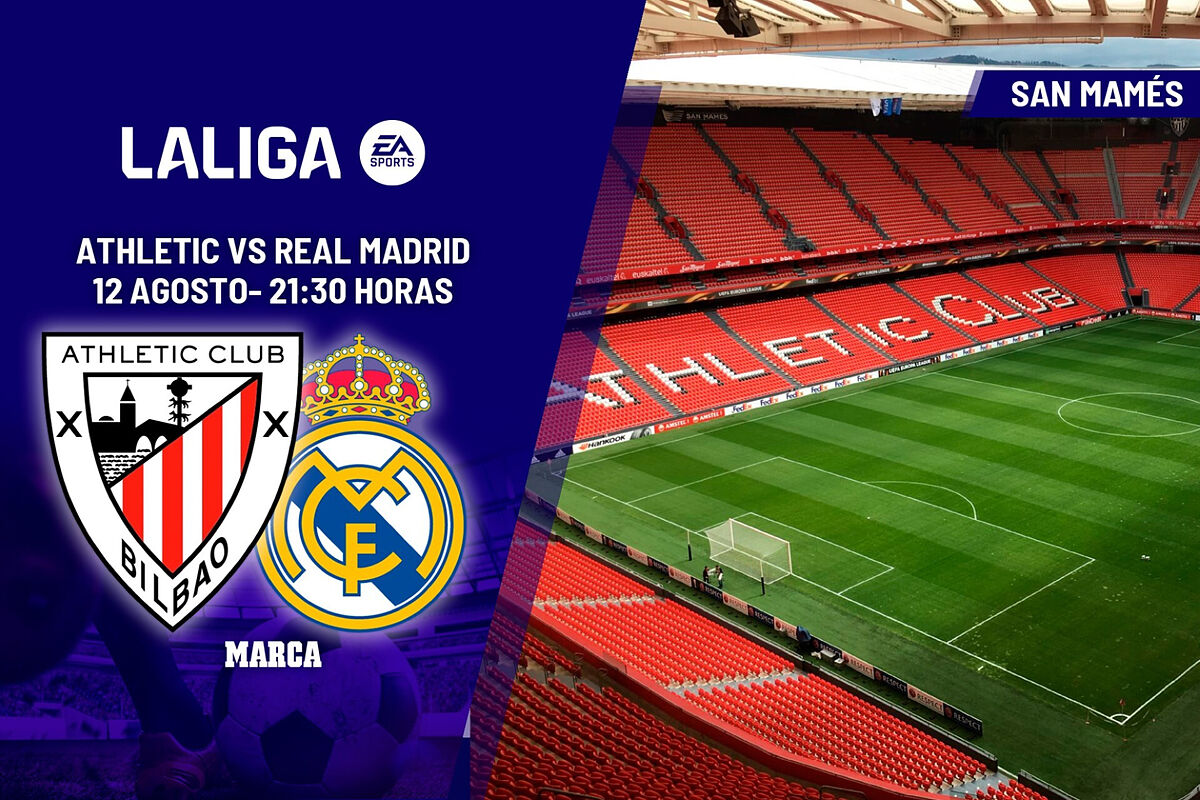 LaLiga EA Sports: Athletic Club - Real Madrid: Horario y dónde ver en ...