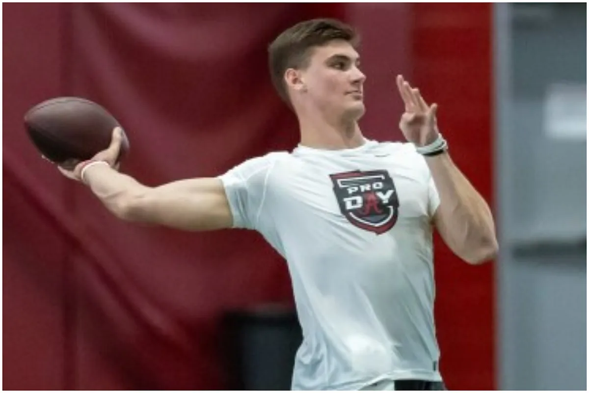 Alabama's Ty Simpson enters the radar of the New York Jets for the 2026 NFL Draft