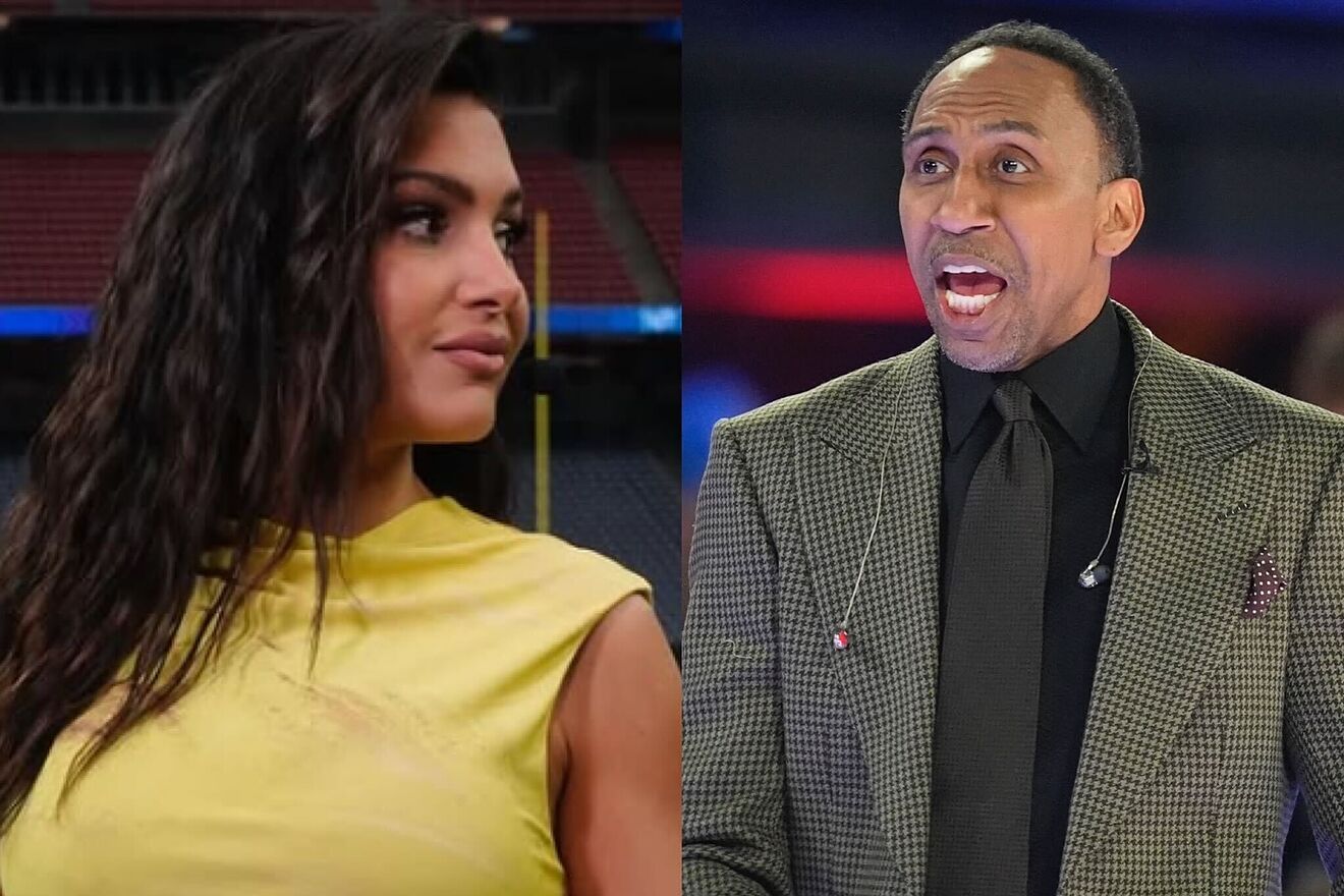 Molly Qerim (left) and Stephen A. Smith