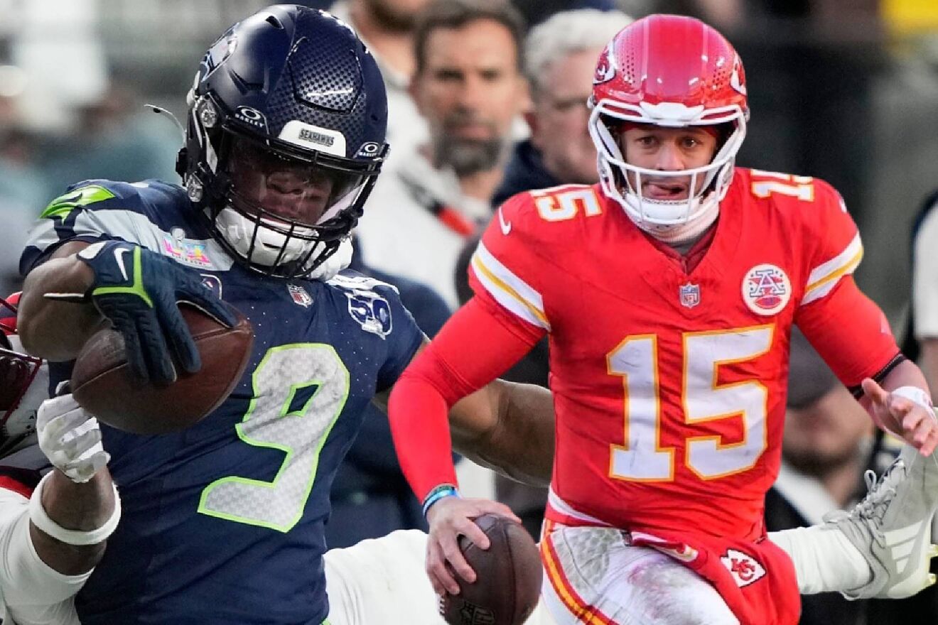 Kenneth Walker III & Patrick Mahomes