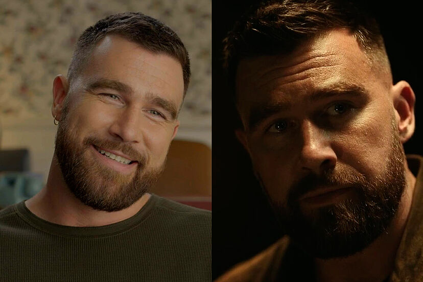 Travis Kelce says an emotional goodbye on the Grotesquerie set: Is a star born? | Marca