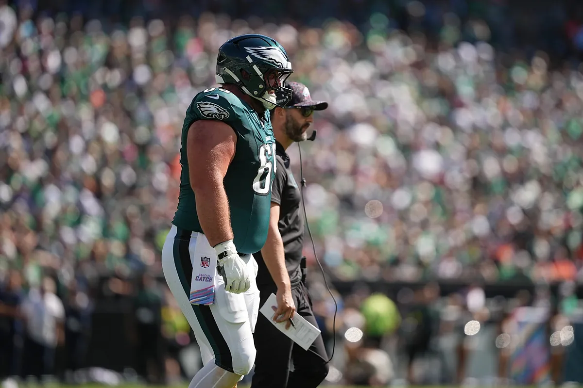 Landon Dickerson's NFL career may be over after a "shitty" year with the Eagles