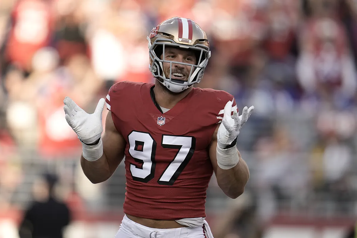Nick Bosa's MAGA statement sends him to the top of surprising NFL