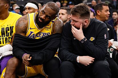 LeBron James & Luka Doncic's first lakers moment had the NBA in awe | Marca