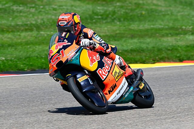 Brian Uriarte, en Sachsenring.
