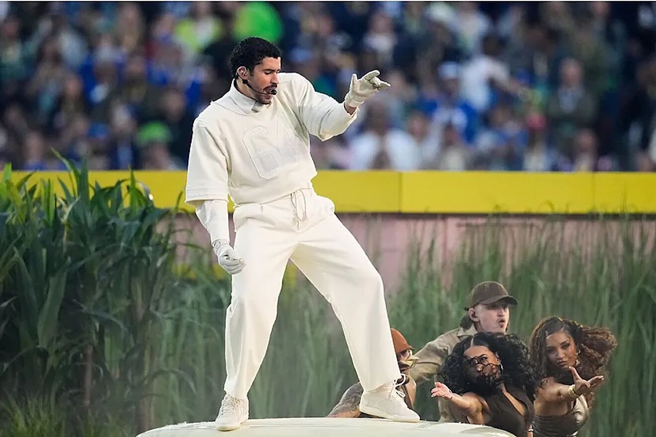 The expensive gold watch Bad Bunny chose to wear at the Super Bowl...