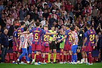 BUSQUETS FERRER RETIRA LA ROJA A GERARD MART�N.