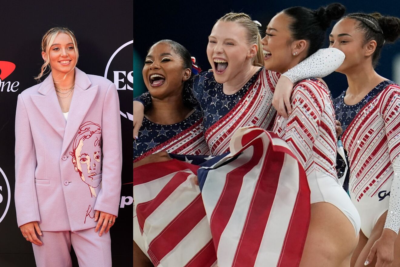 Paige Bueckers is a huge fan of Team USA women's gymnastics.