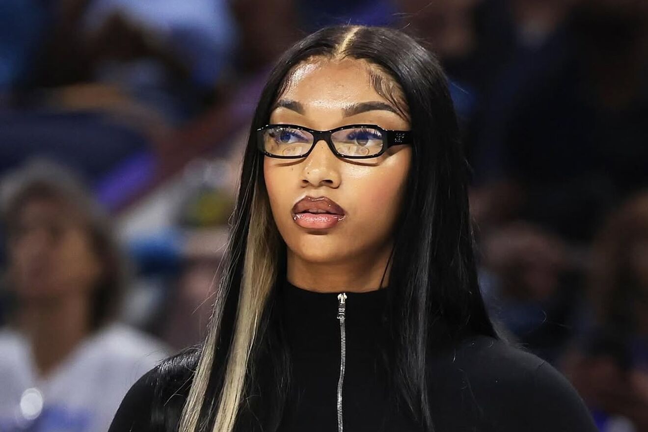 Angel Reese rocked her natural hair, showing everything is truly...