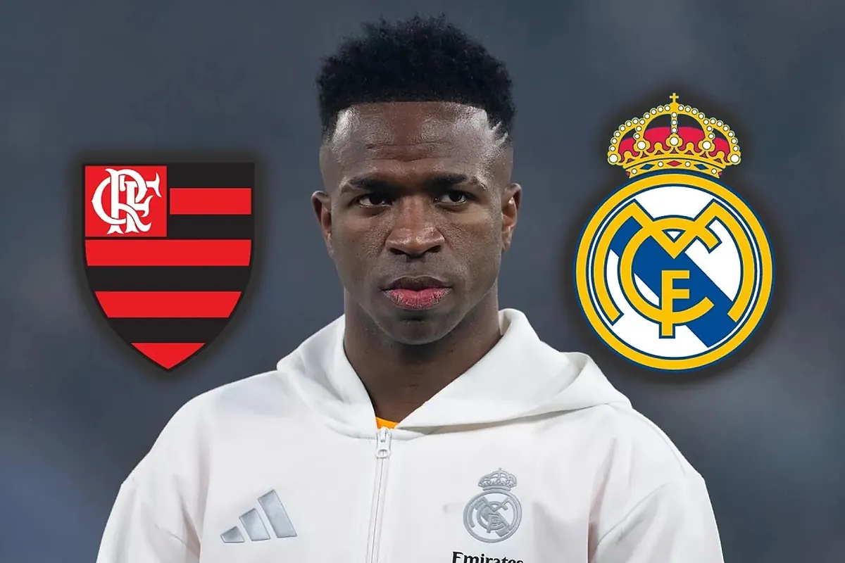 Flamengo press Real Madrid and put Vinicius in a difficult position