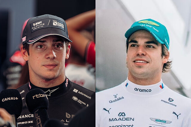 Franco Colapinto y Lance Stroll.