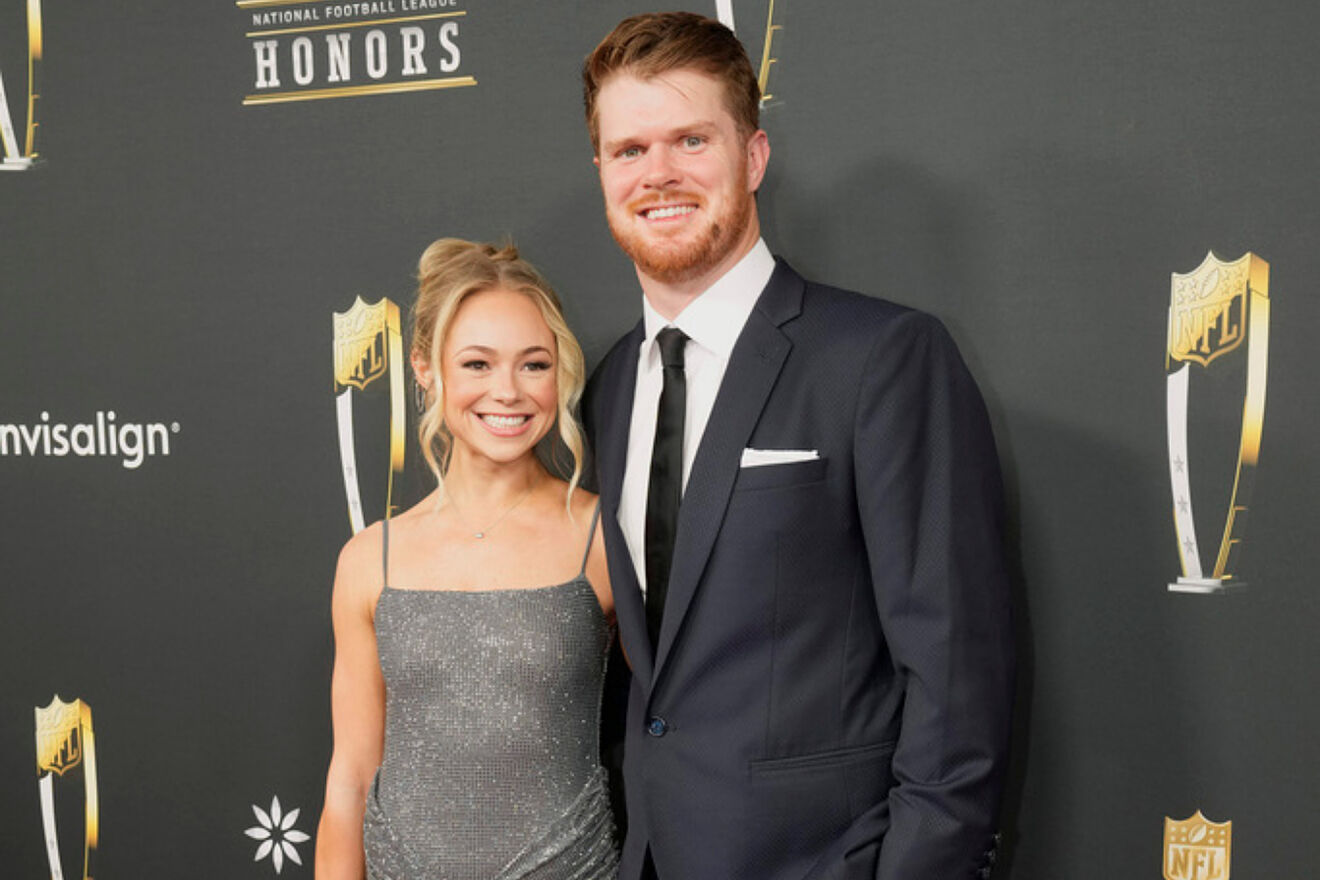 Who is Sam Darnold's fiancée