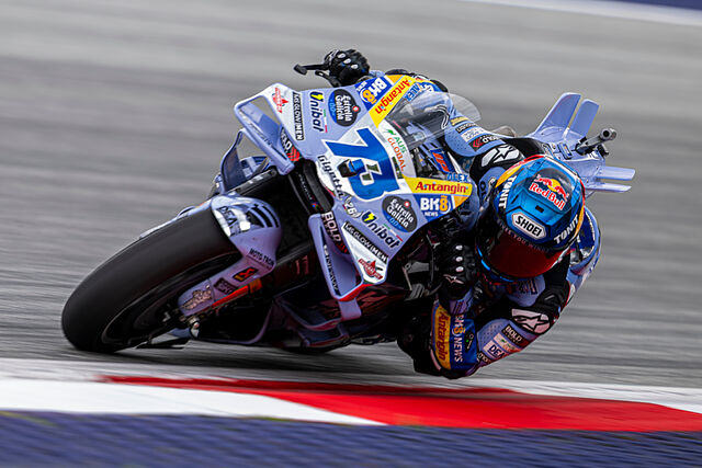 �lex M�rquez, en la carrera larga disputada en el trazado de Spielberg.