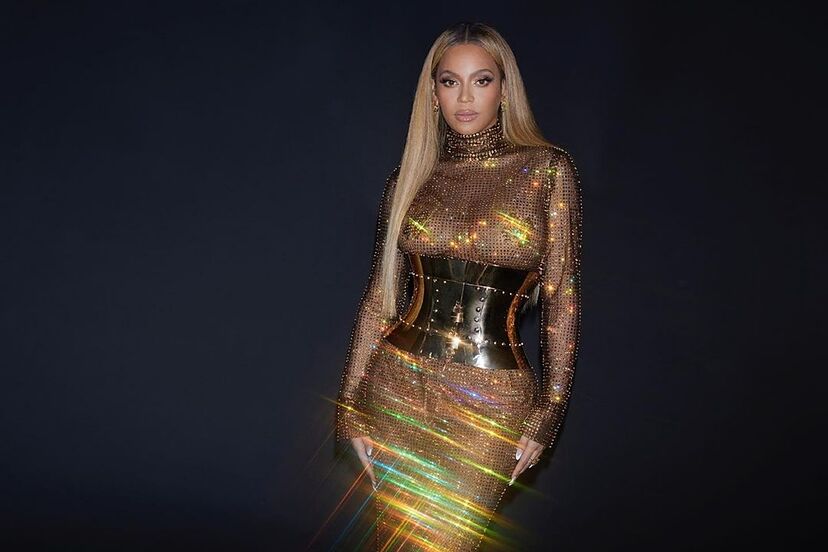 Beyonc shines brighter than the Oscars statue in a see-through dress at  the Oscars afterparty | Marca