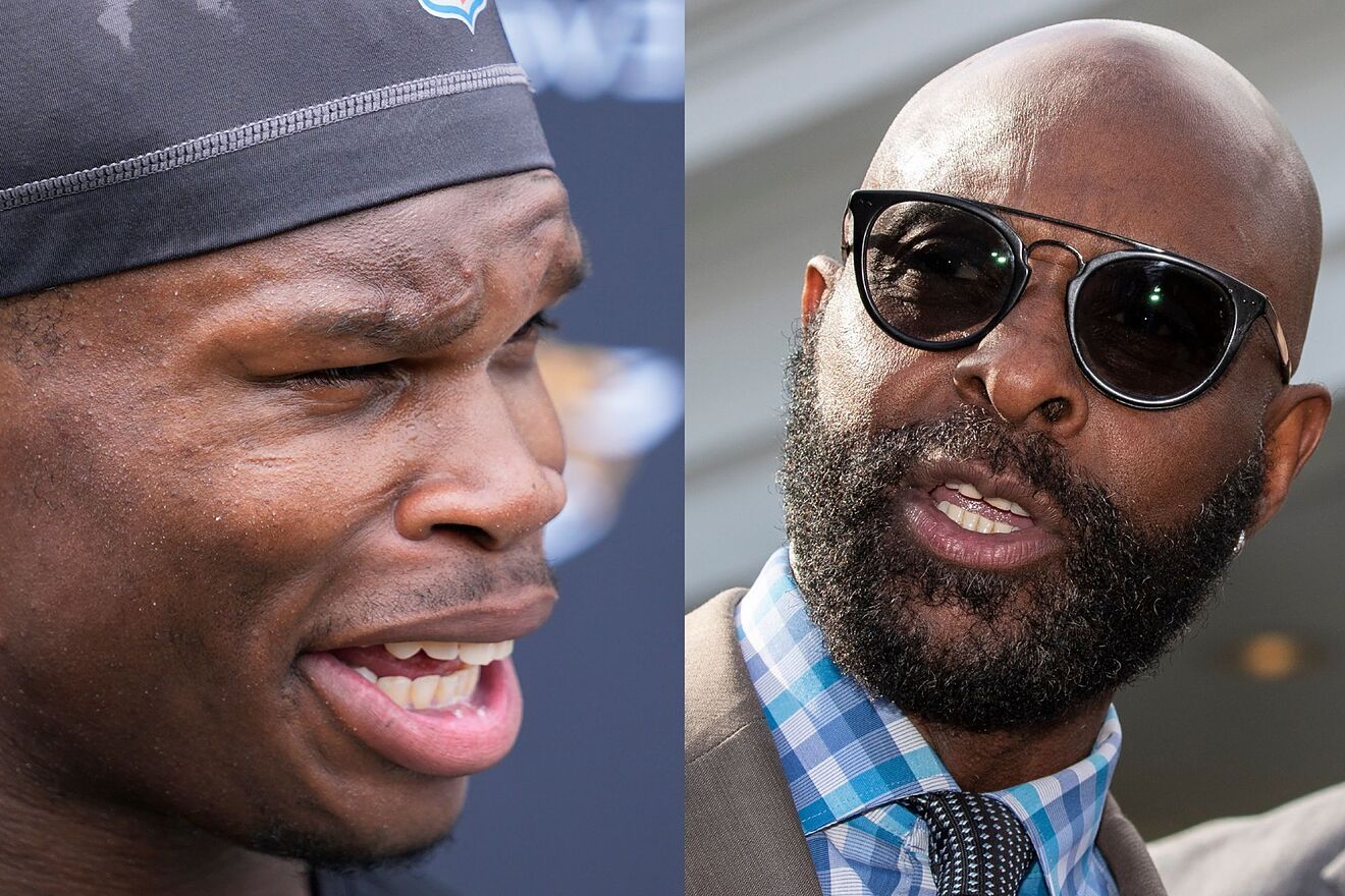 Travis Hunter surprises Jerry Rice with a warning about his dad who...