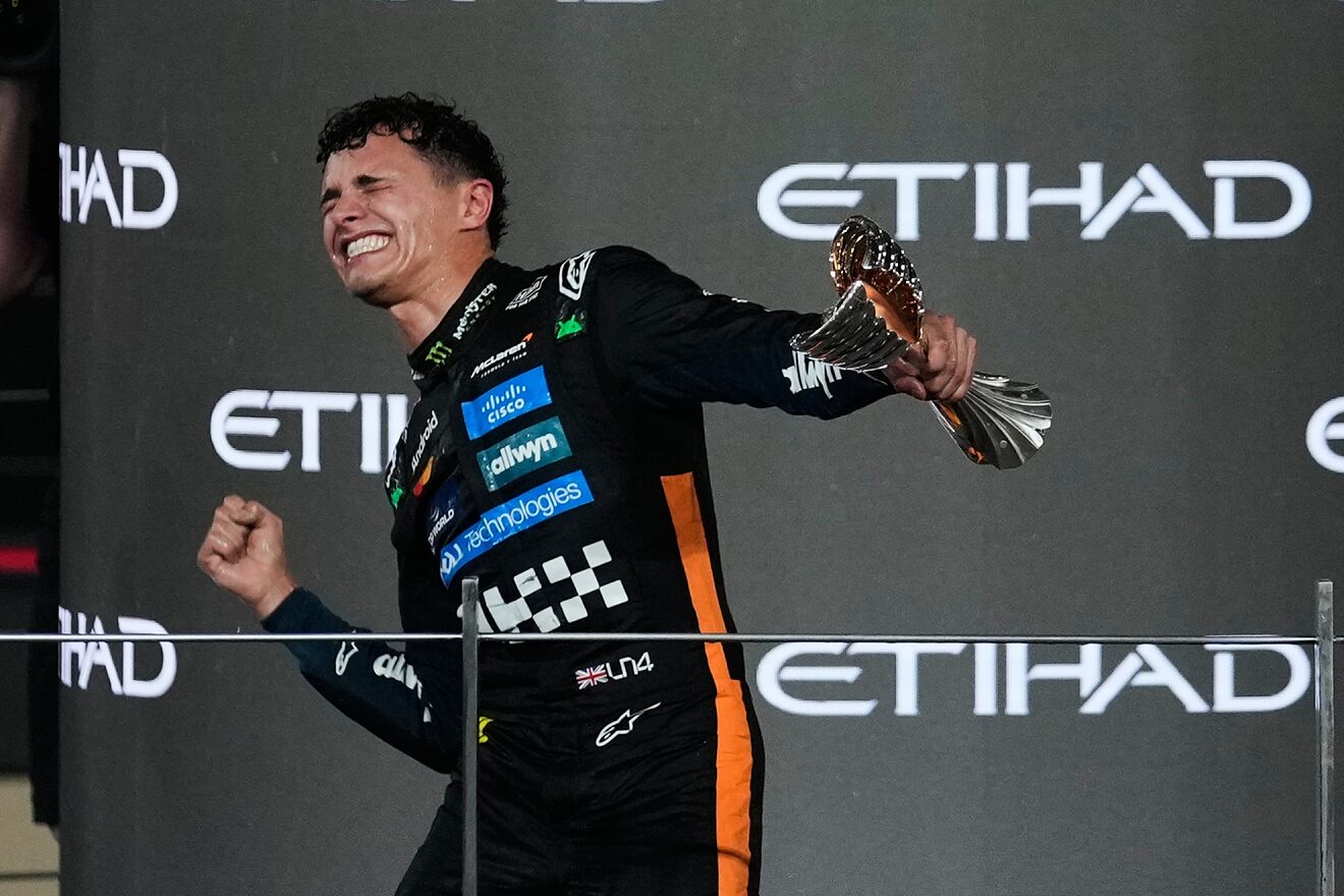 Norris, from bringing coffee to Alonso to F1 world champion