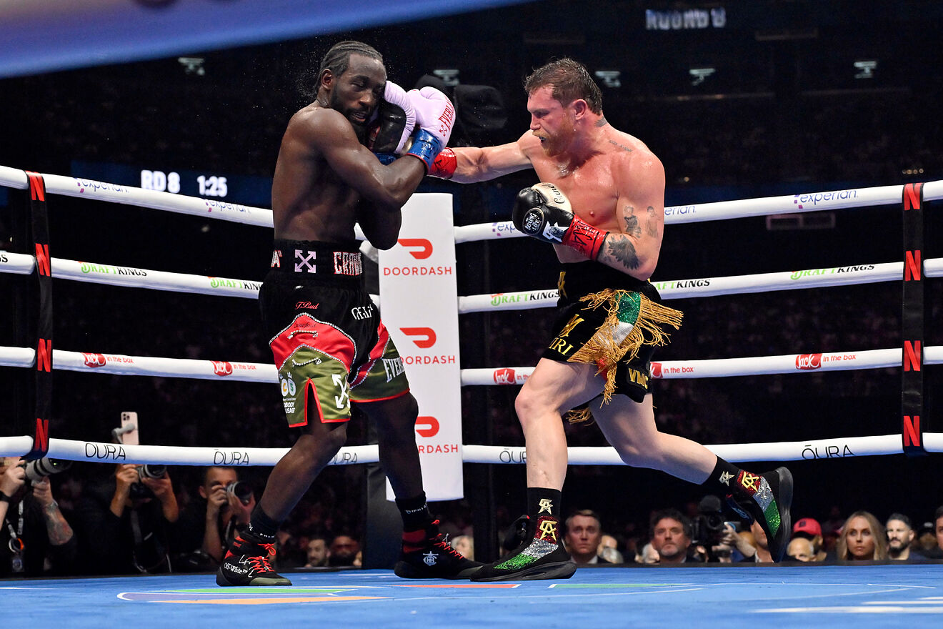 Terence Crawford and Canelo Alvarez
