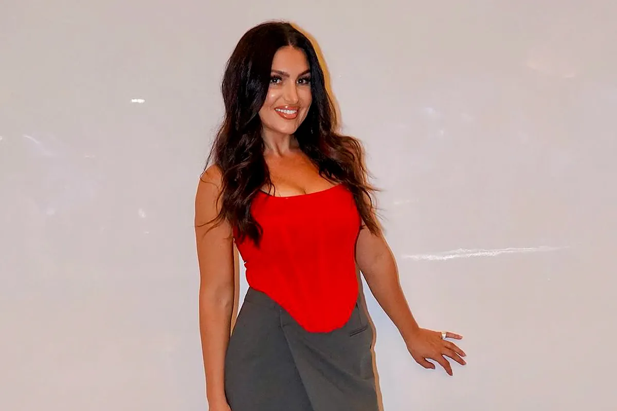 molly qerim red dress today Molly Qerim wows in figure-hugging red outfit at NFL Honor Awards as fans gasp 'stunning as always'