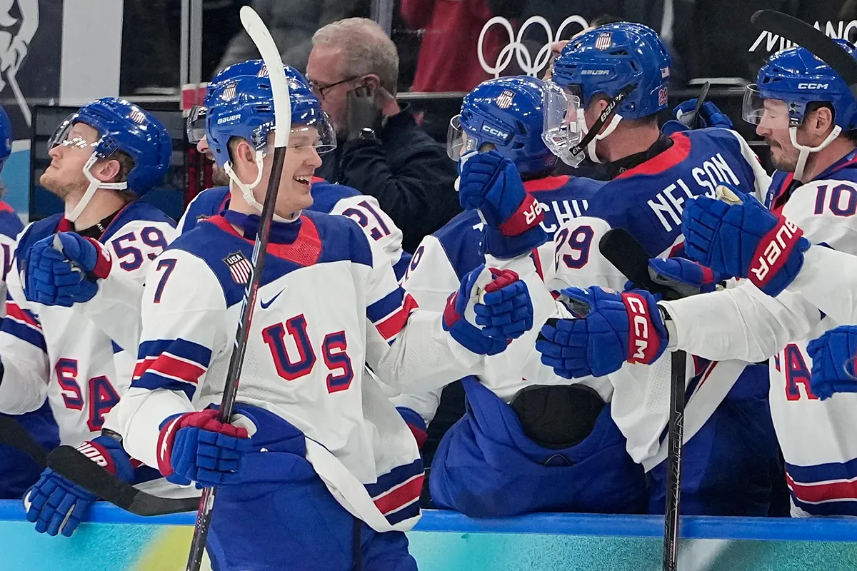 Team USA dominates Slovakia 6-2 to secure spot in Olympic final vs Canada