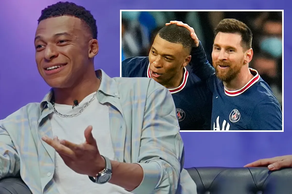 Mbappé explains why Messi is the best: "It's ridiculous"