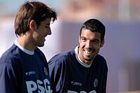 Paunovic y Celestini, cuando jugaban juntos en el Getafe