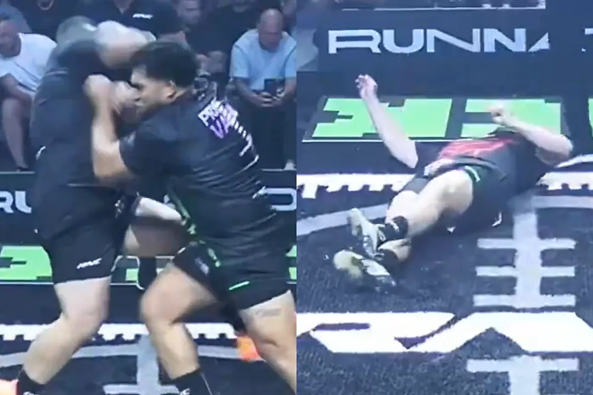 Violent new football and rugby hybrid sport has fans concerned for mankind