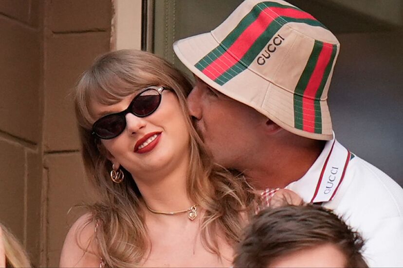 The Christmas love story everyone wanted: Taylor Swift and Travis Kelce are  happy together, per source | Marca
