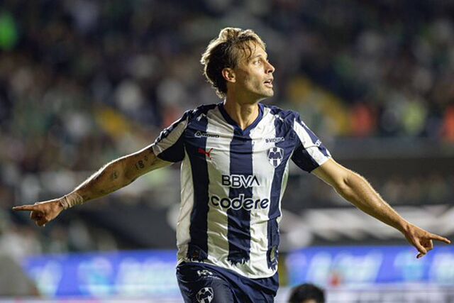 Sergio Canales marc� el tercer gol en el triunfo 1-3 de los Rayados de Monterrey contra Le�n