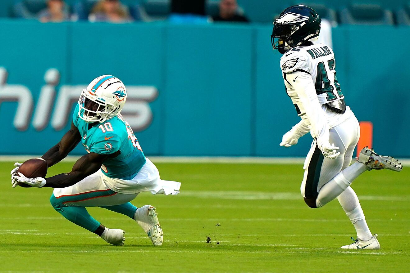 Tyreek Hill, Miami Dolphins / AP