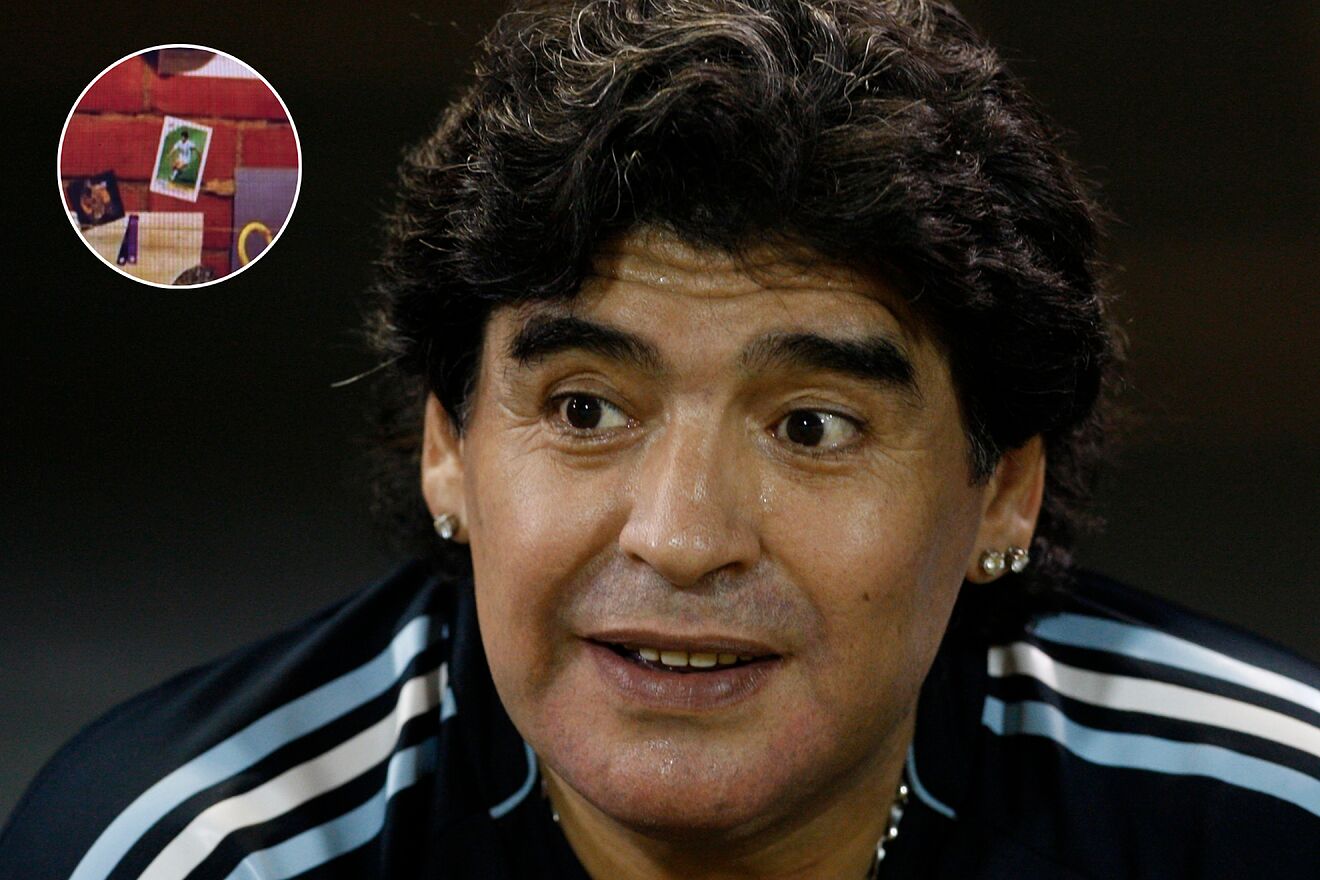 Diego Maradona makes a surprise appearance in the world of Harry...