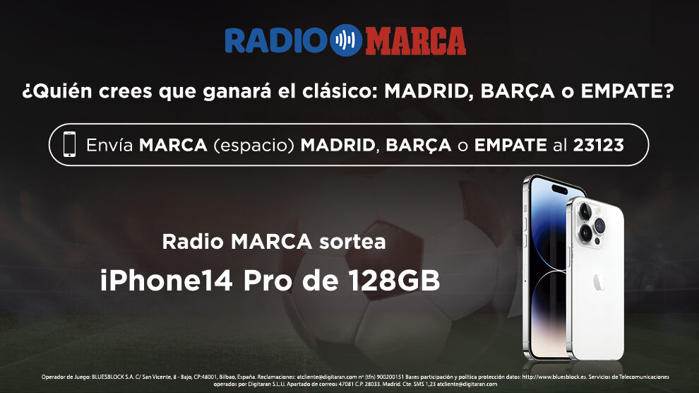 Sortea Radio MARCA sortea un IPhone Pro 14 en la semana del Clásico | Marca
