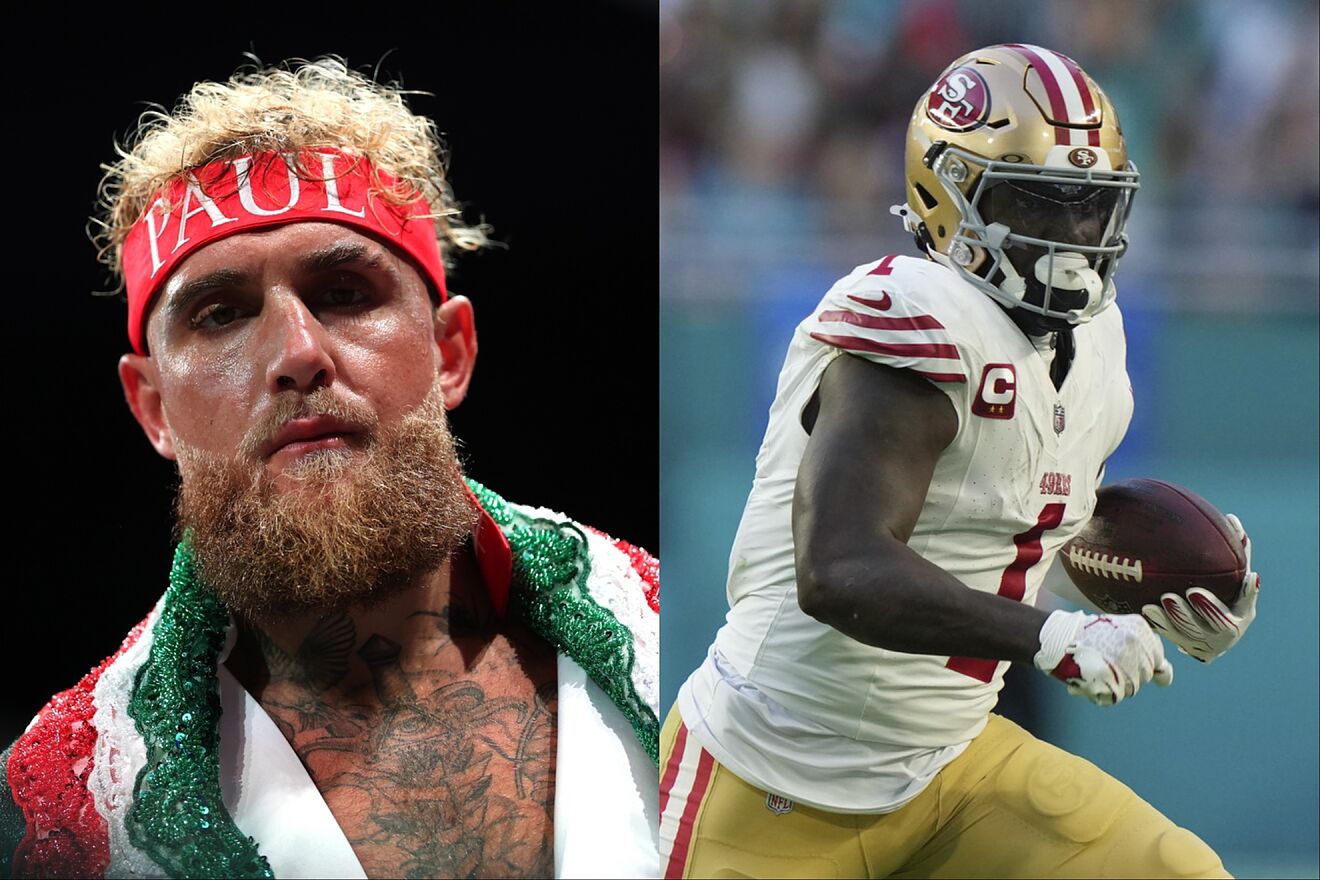 Jake Paul called out Deebo Samuel's attempt to sneak into his...