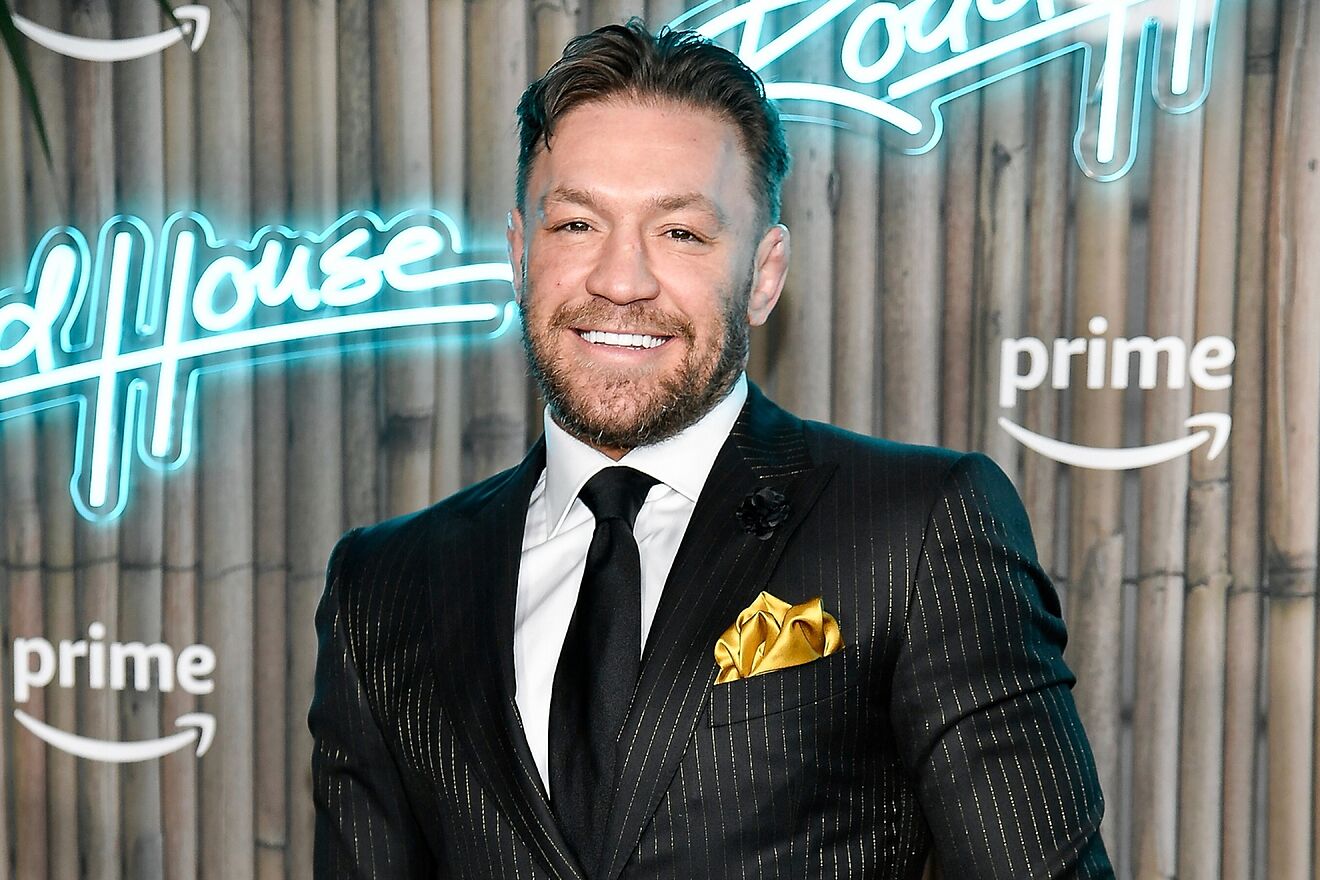 Conor McGregor attends the premiere of "Road House" at Jazz at Lincoln...