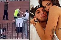 Lucas Torreira, ex del Atl�tico, es agredido a pu�etazos por un acosador obsesionado con su novia