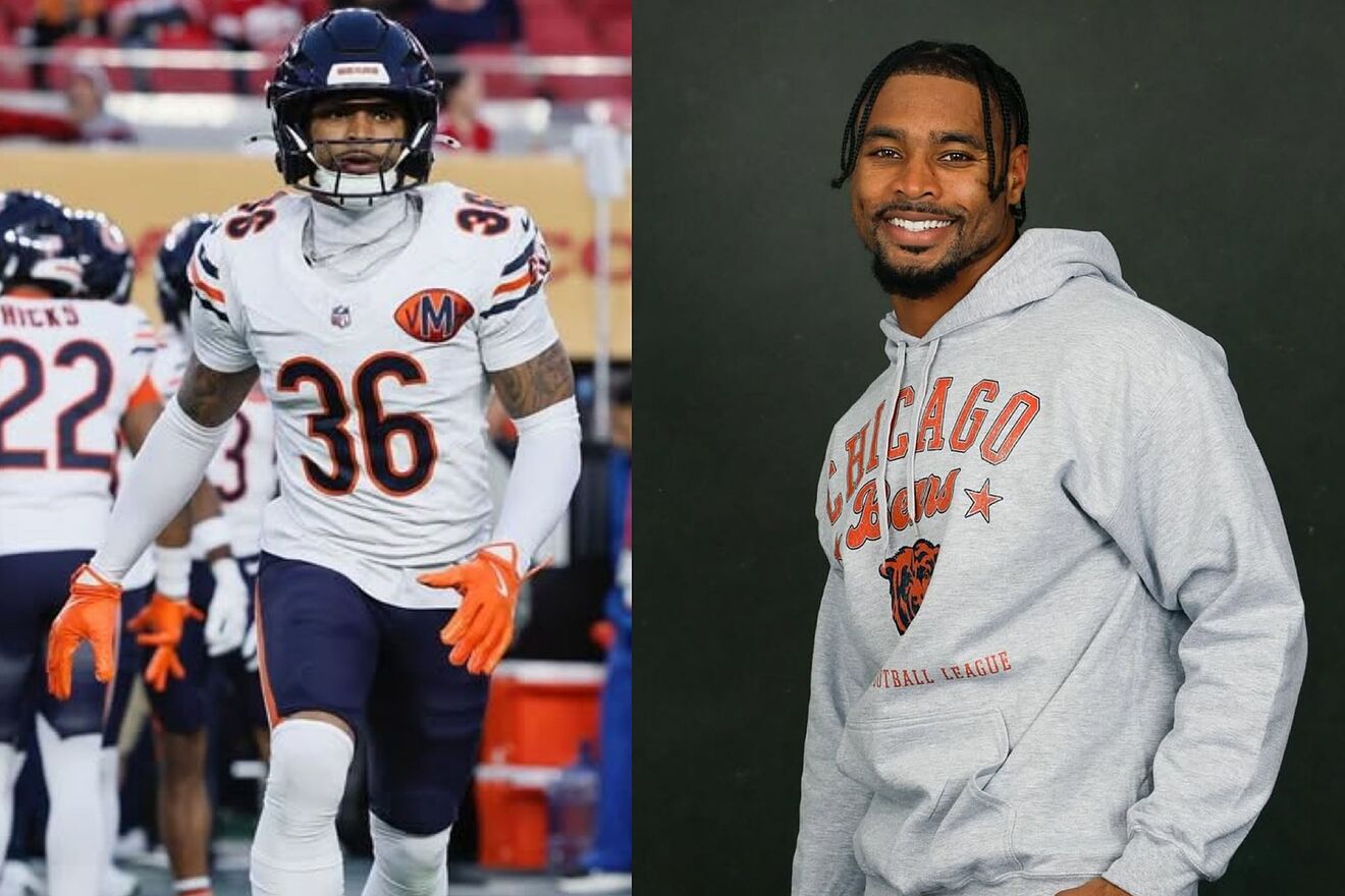 Jonathan Owens shows a moment from his routine