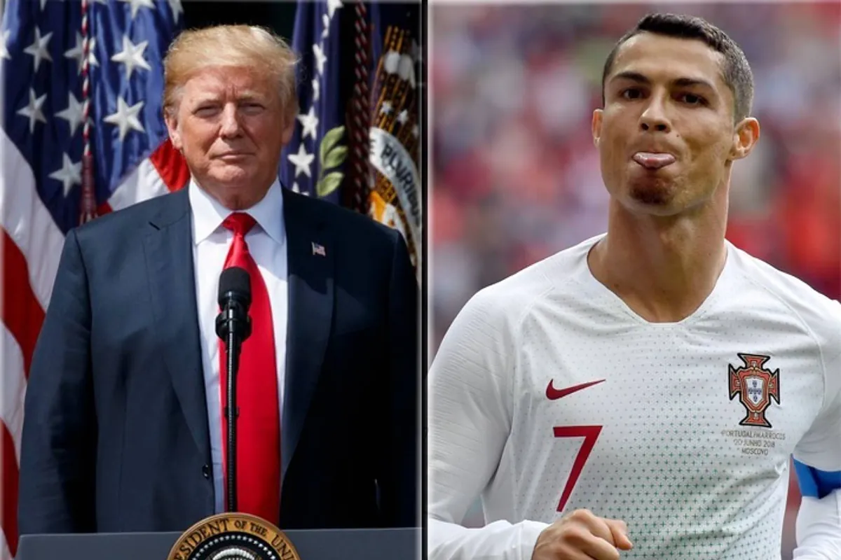 Cristiano Ronaldo, loyal to President Trump: "He is one of the men who can help change the world"