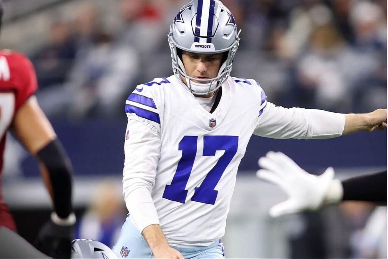 Dallas Cowboys star Brandon Aubrey reacts to record-breaking kicker contract news