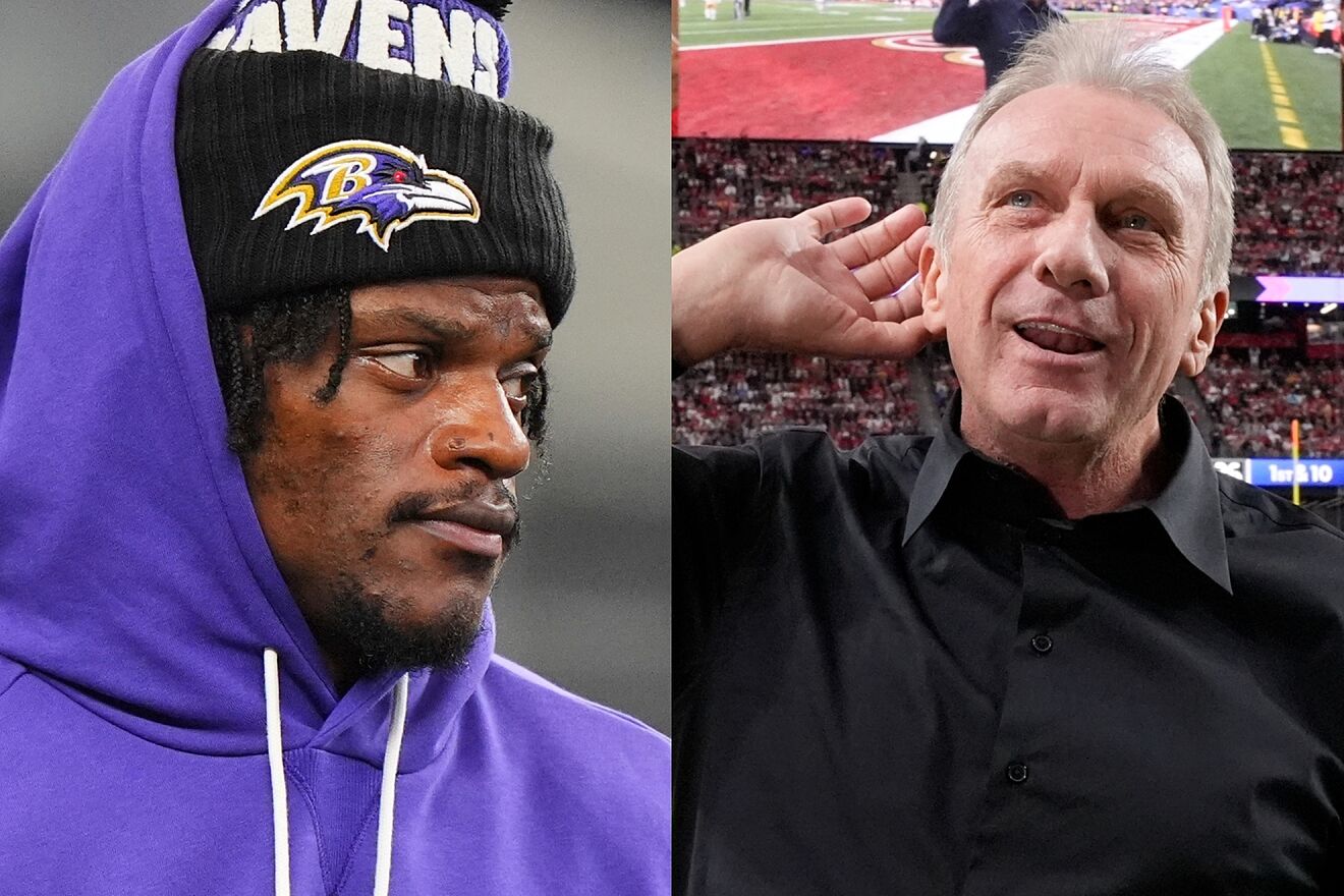 Joe Montana disrespects Lamar Jackson by leaving him off a shocking...