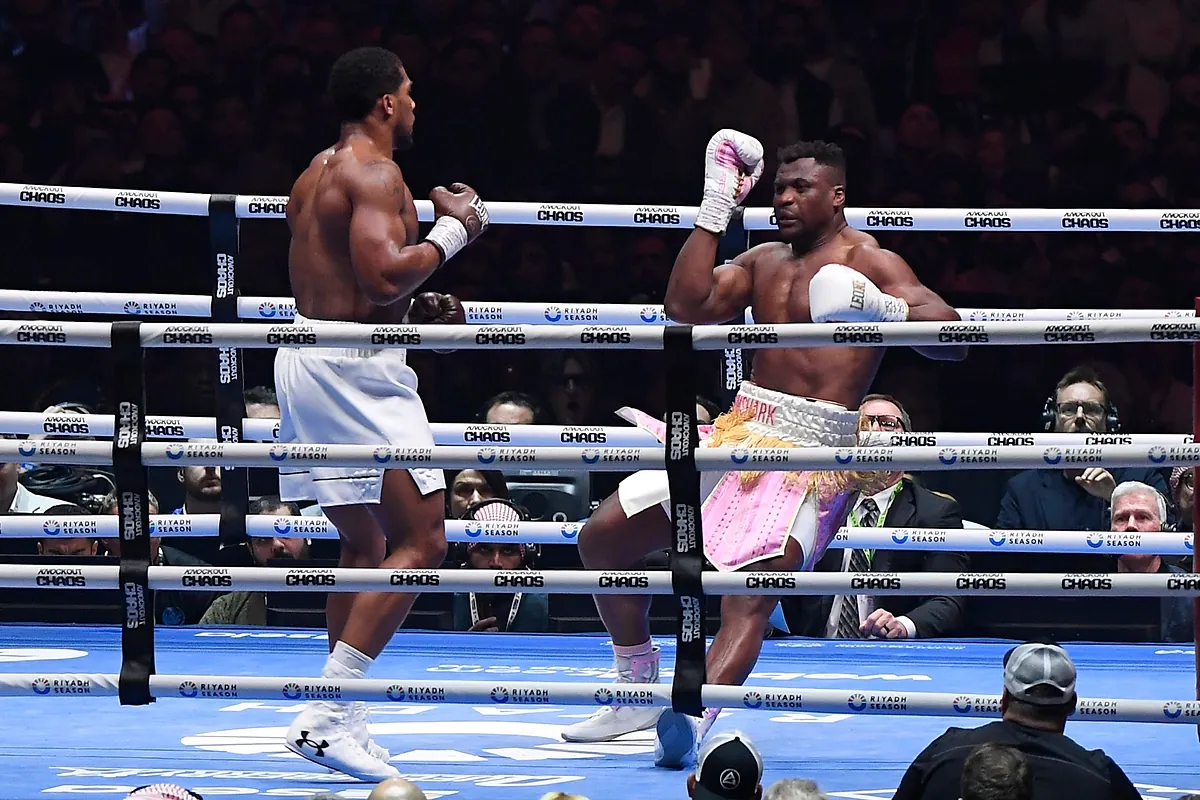 Francis Ngannou is still not recovered from that brutal Anthony Joshua knock  out | Marca, image size:1200x800