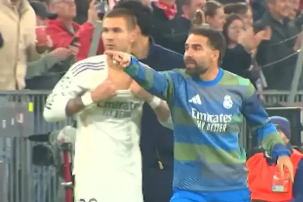 Carvajal points to the culprit for Madrid's elimination: "It's your fault! It's your f***ing fault!"