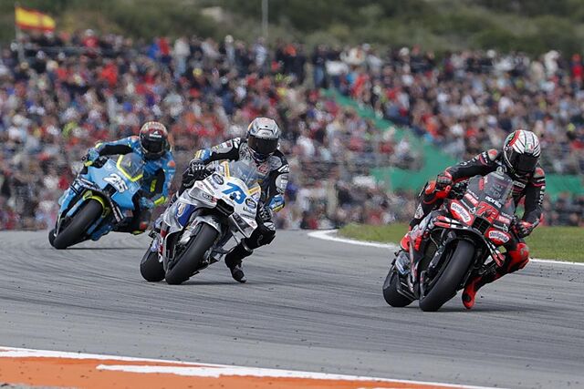 �lex M�rquez, tras Bezzecchi y delante de Ra�l.