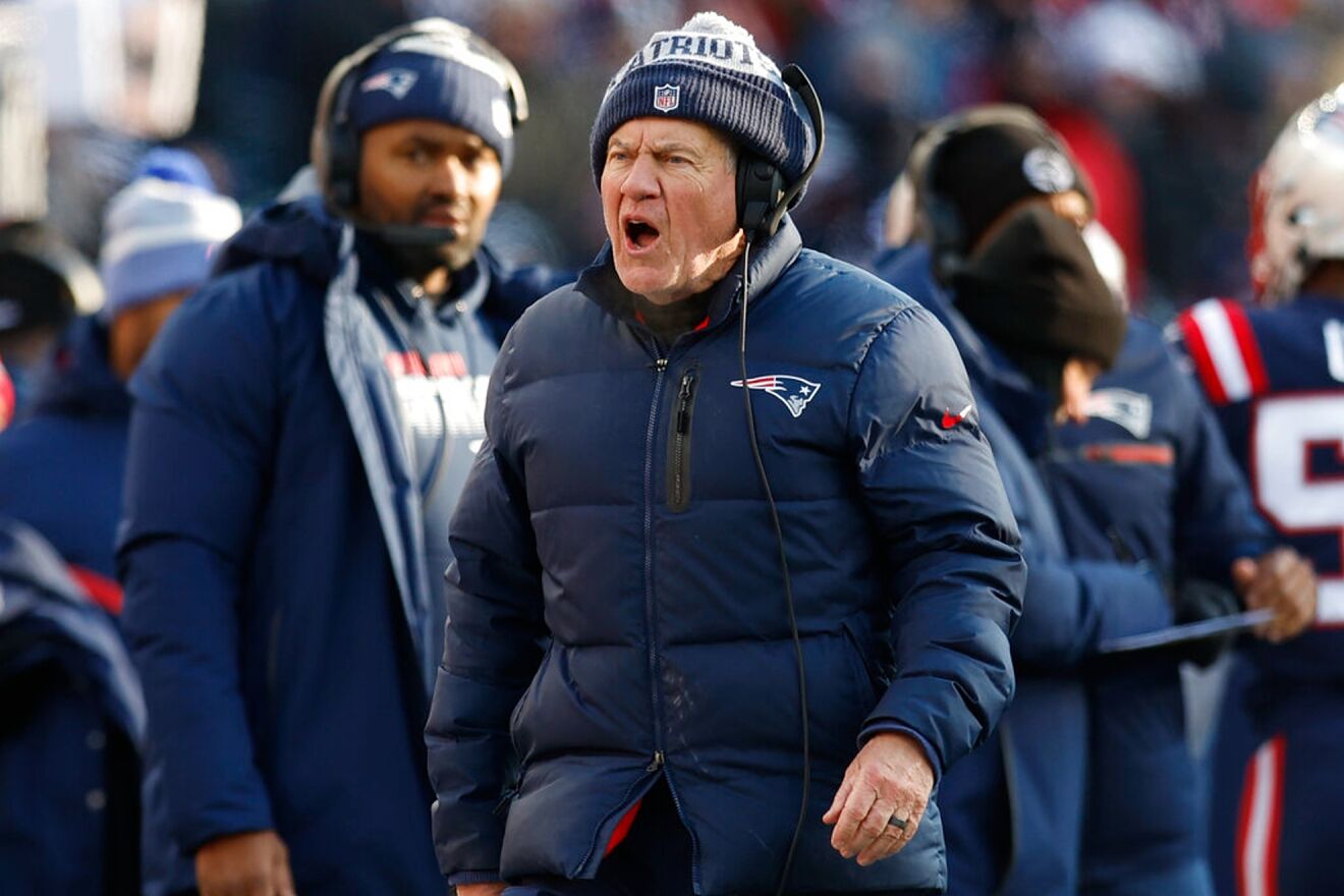 Bill Belichick during his tenure as the New England Patriots' head...