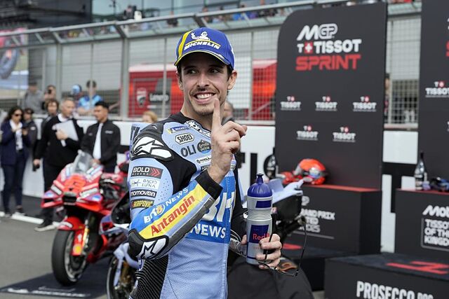 �lex M�rquez, en Silverstone.