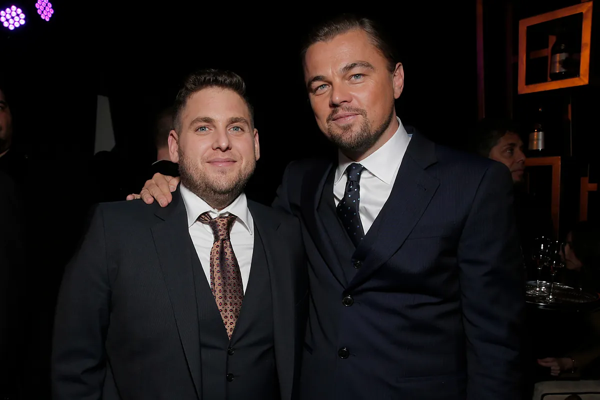 Leonardo DiCaprio suffers outburst on the street alongside his friend Jonah  Hill | Marca, image size:1200x800