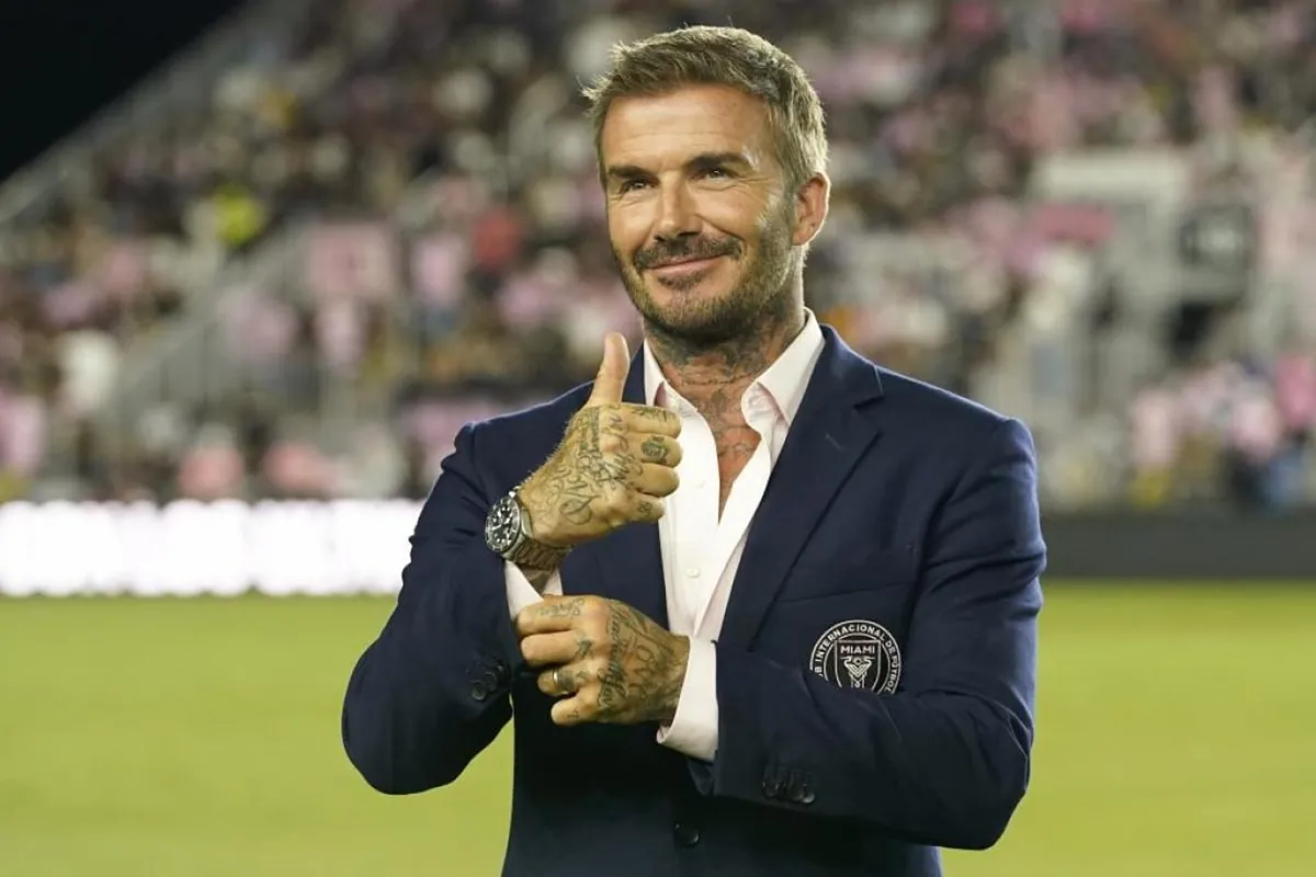 David Beckham surprises Lionel Messi at Inter Miami practice ahead of their Club World Cup opener | Marca
