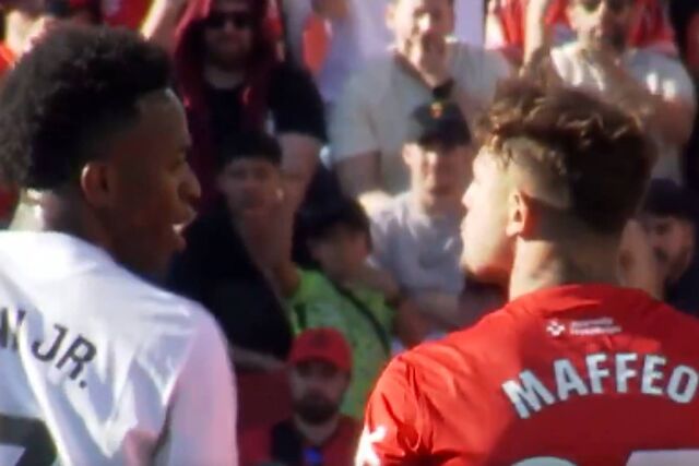 Cazada en el nuevo pique de la guerra personal entre Vinicius y Maffeo: "�Te mato!"