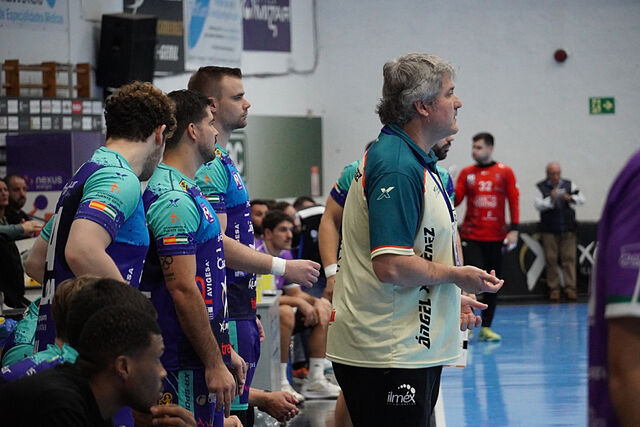 Paco Bustos durante el �ltimo partido del Cajasol �ngel Xim�nez ante el Cangas.