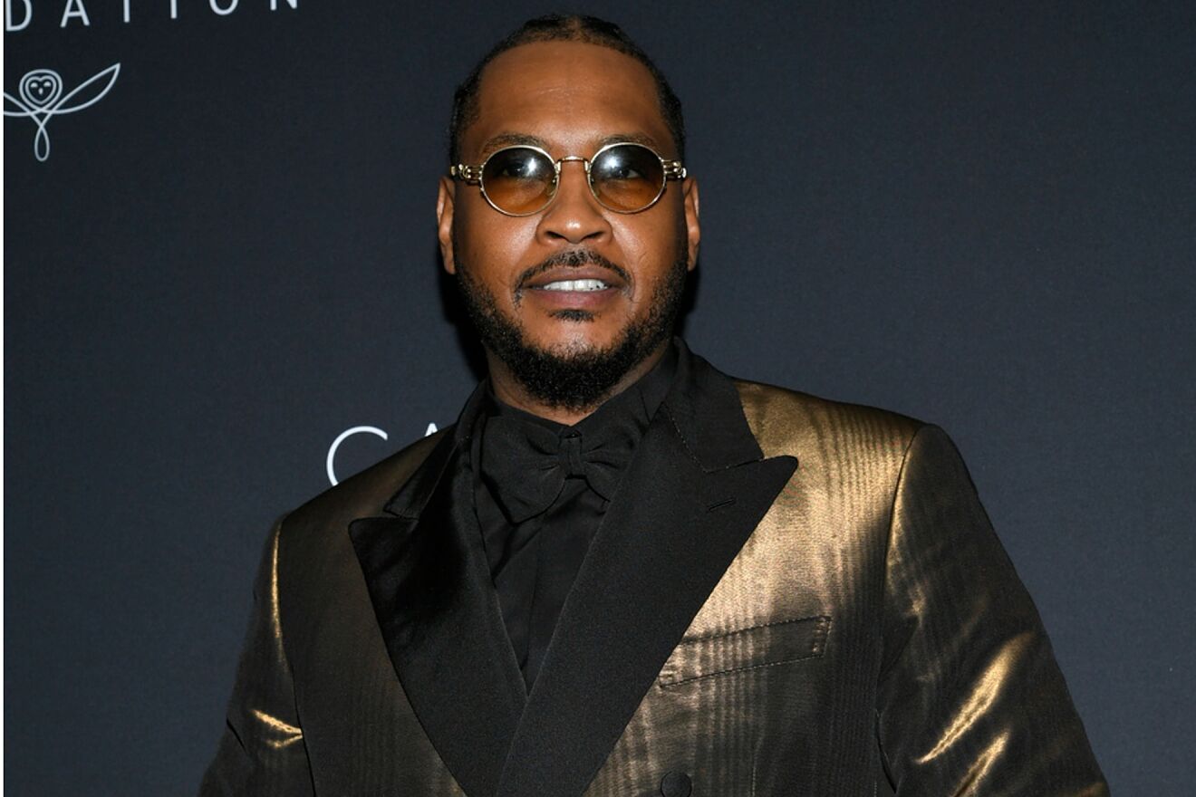 Carmelo Anthony at the Kering Foundation's Caring for Women dinner on...